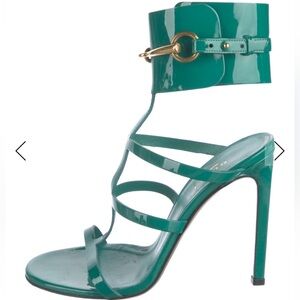 Gucci Ursula Horsebit T-strap Heels